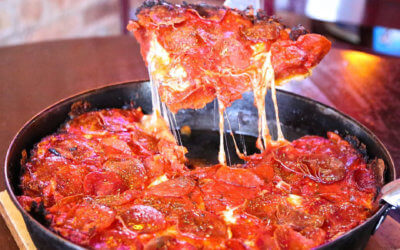 History of Chicago Deep-Dish Pizza