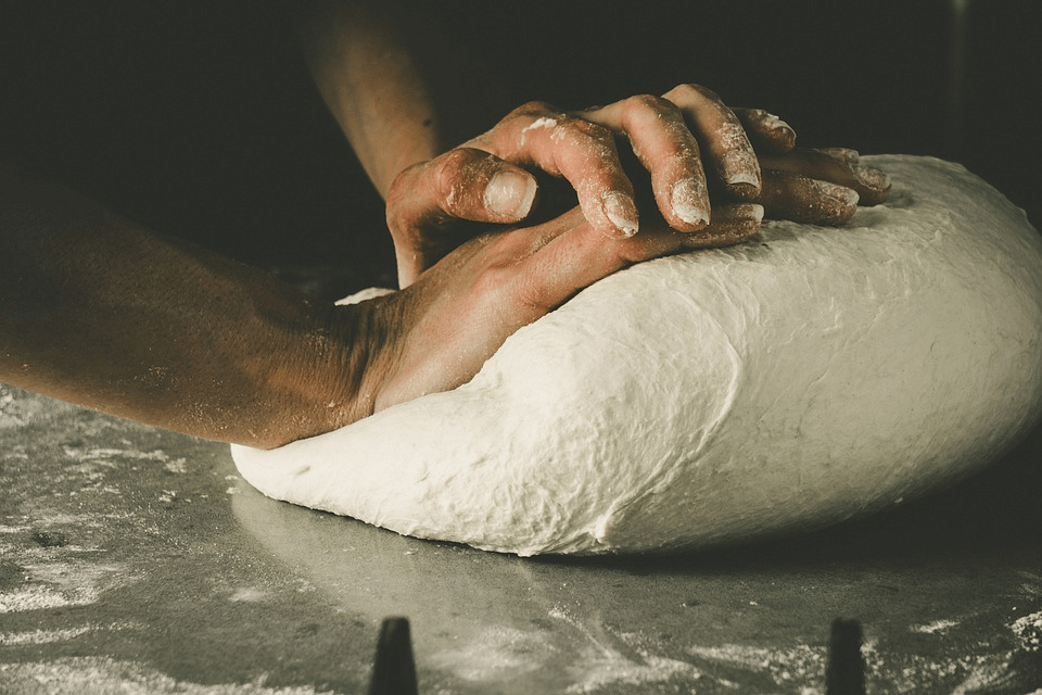 homemade pizza dough