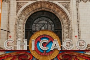 Chicago theater sign